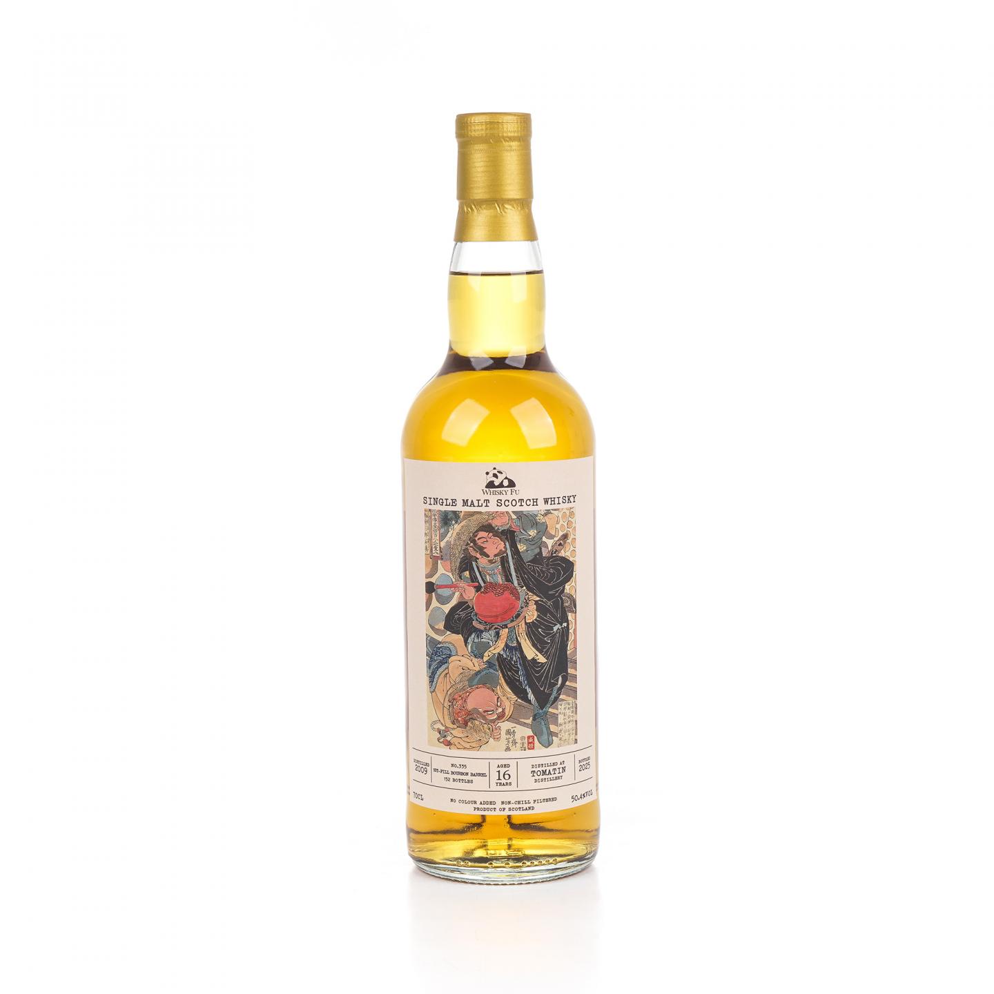 Tomatin 汤马丁 16年 2009-2025 水浒系列 《拼命三郎石秀》700ml