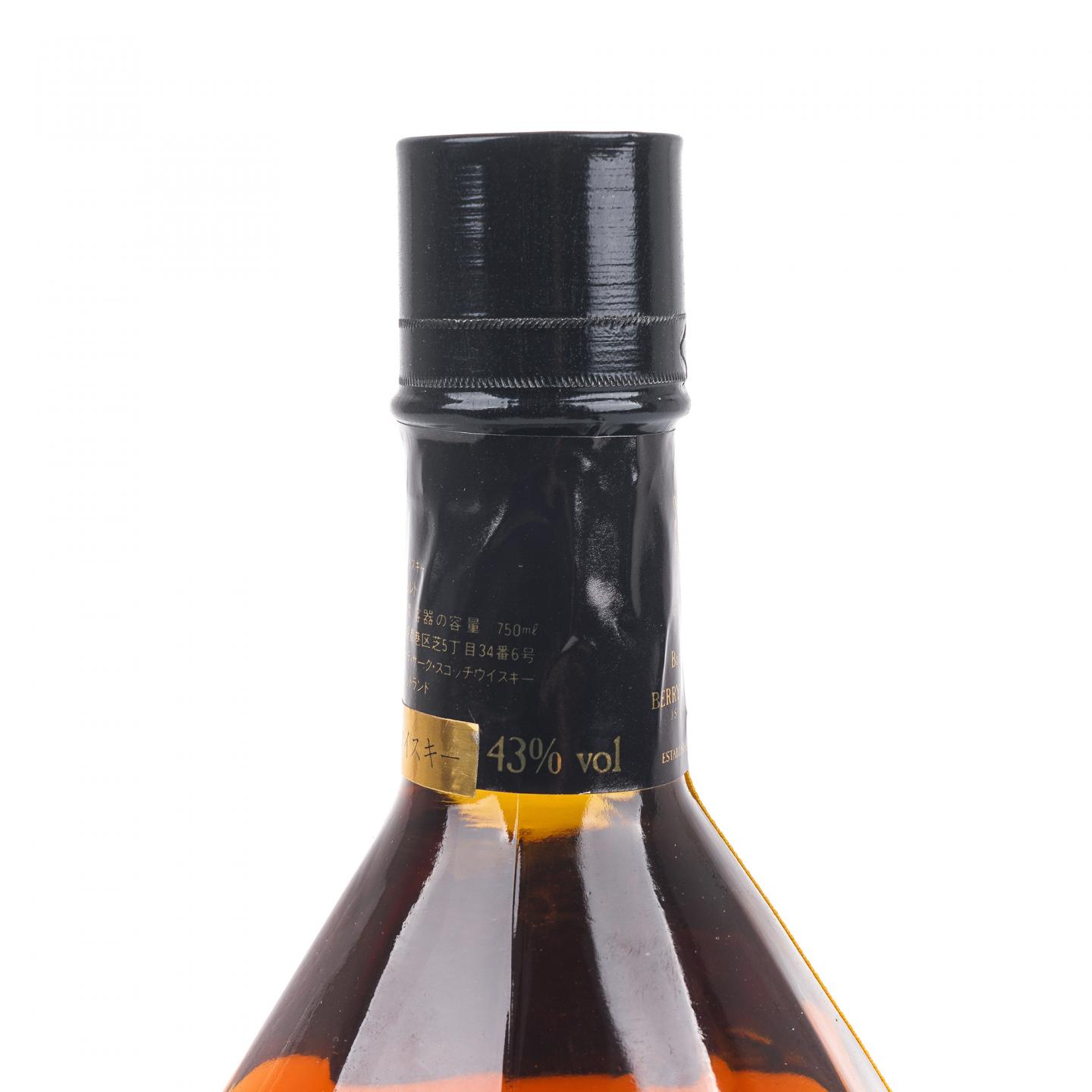 Cutty Sark 顺风 18年 调和 BBR 750ml