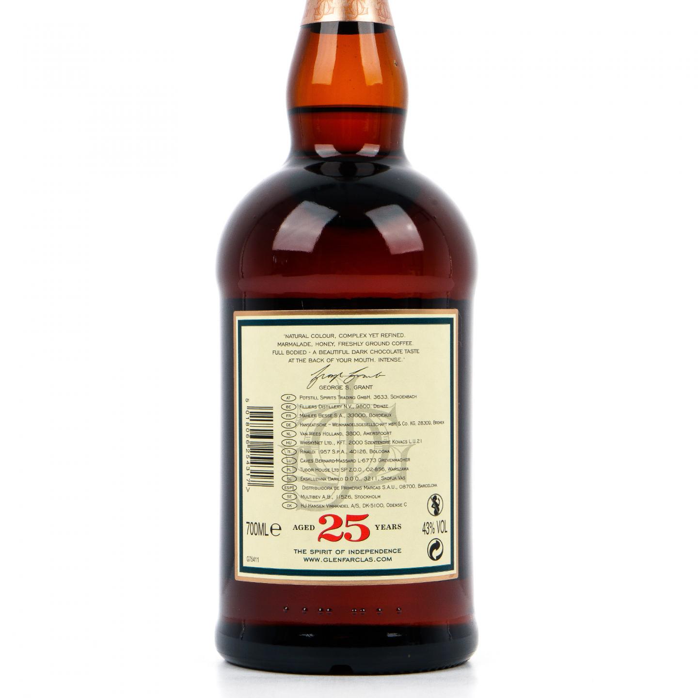Glenfarclas 格兰花格 25年 单一麦芽 700ML