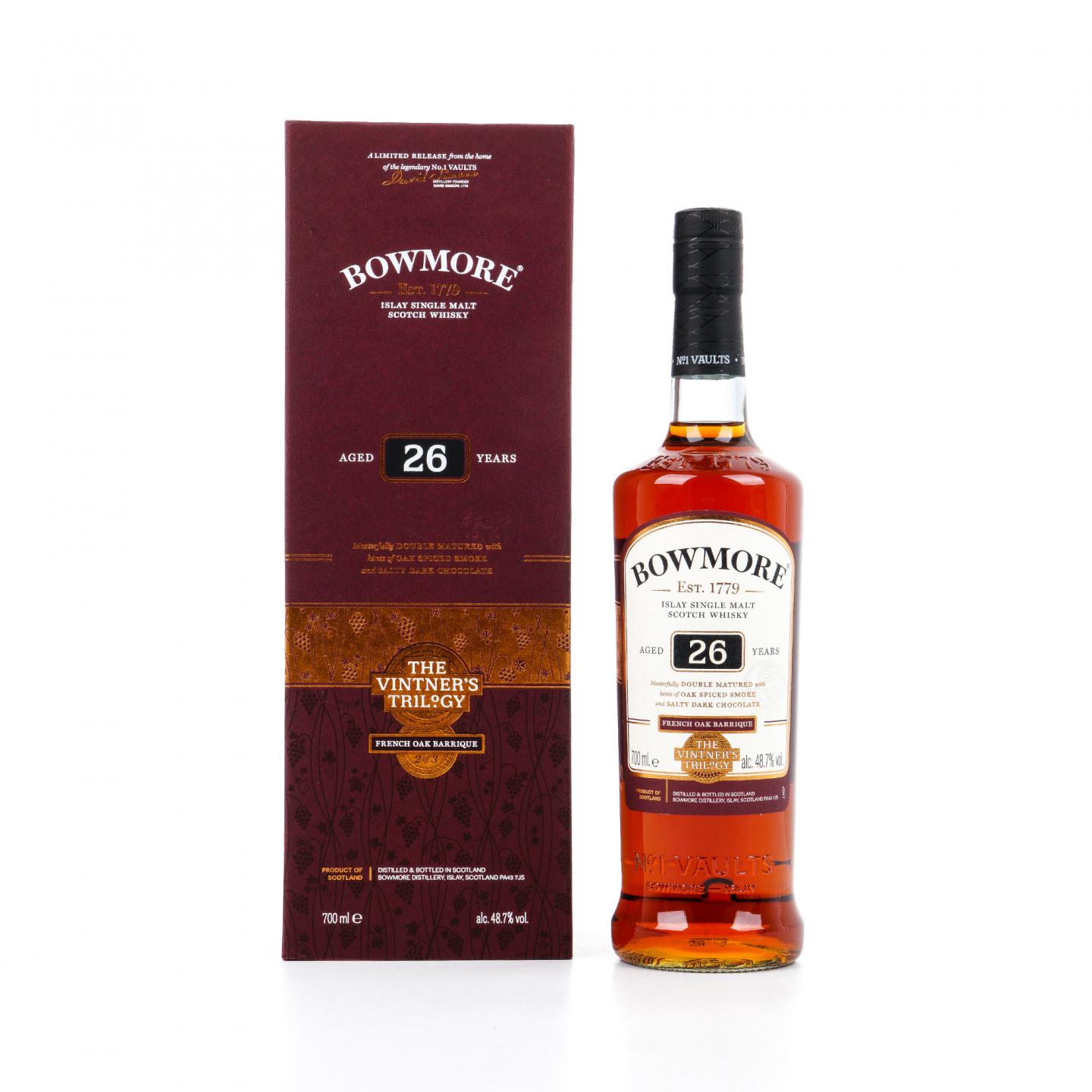 Bowmore 波摩 26年 2017 酒庄三部曲系列之二 48.7%Vol.