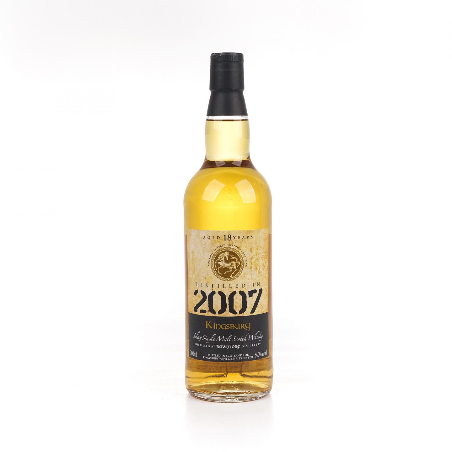 Bowmore 波摩 18年 2007 Kingsbury