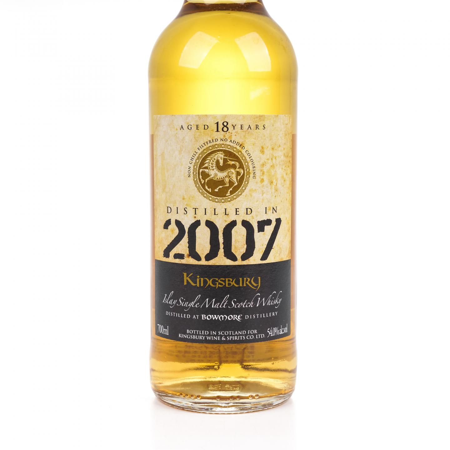 Bowmore 波摩 18年 2007 Kingsbury