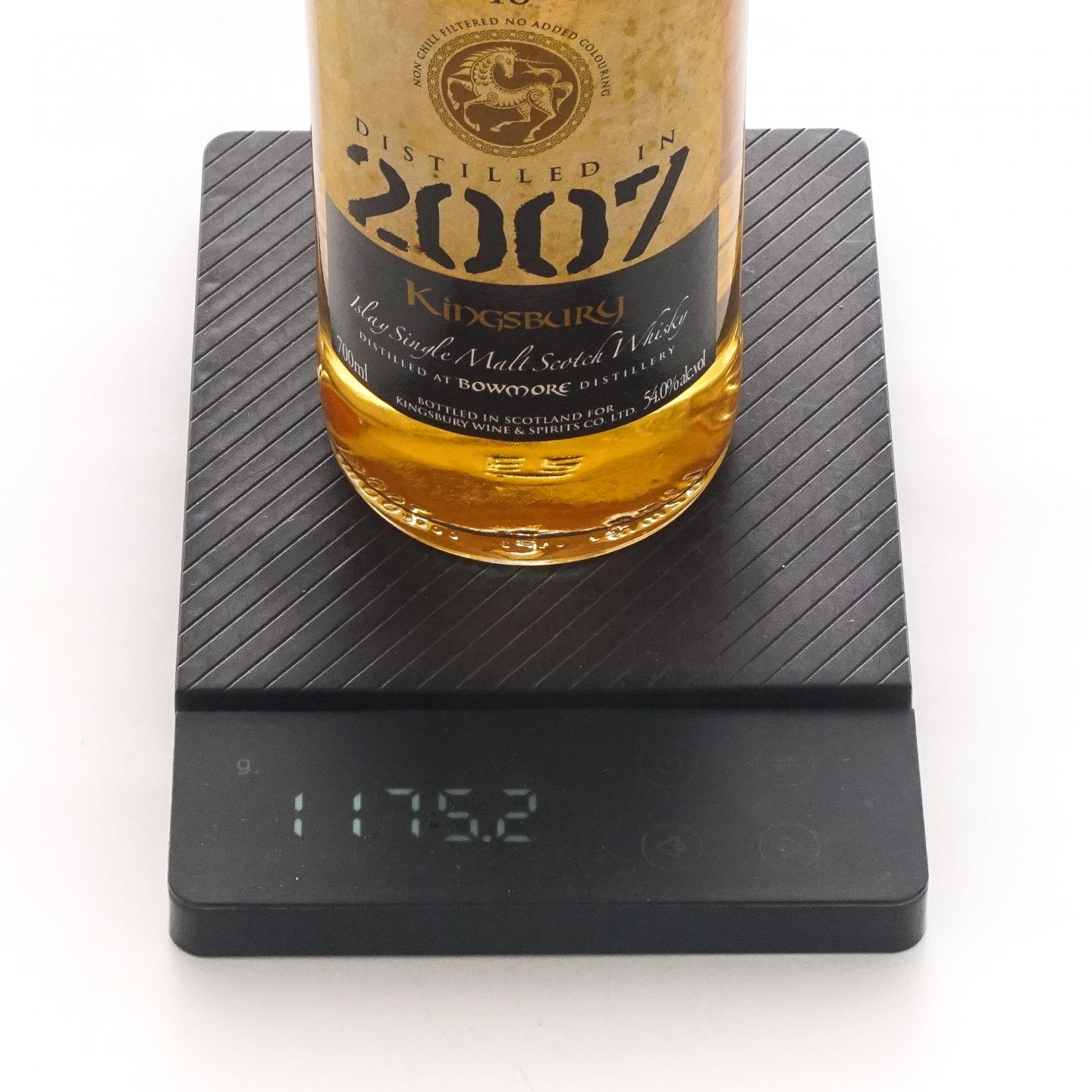 Bowmore 波摩 18年 2007 Kingsbury