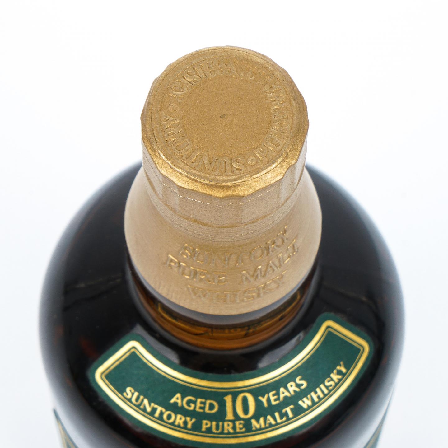 山崎 10年 金花标 Pure Malt 绿标 700ml
