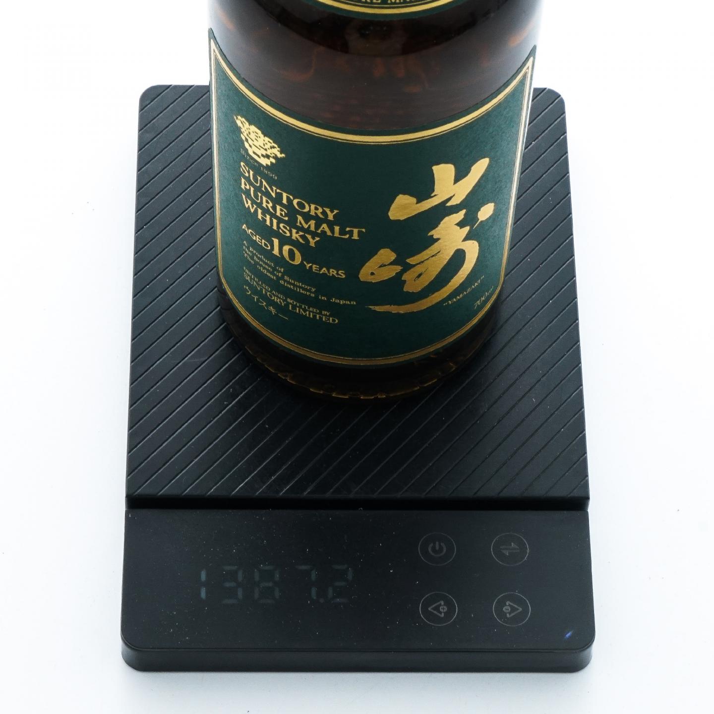山崎 10年 金花标 Pure Malt 绿标 700ml