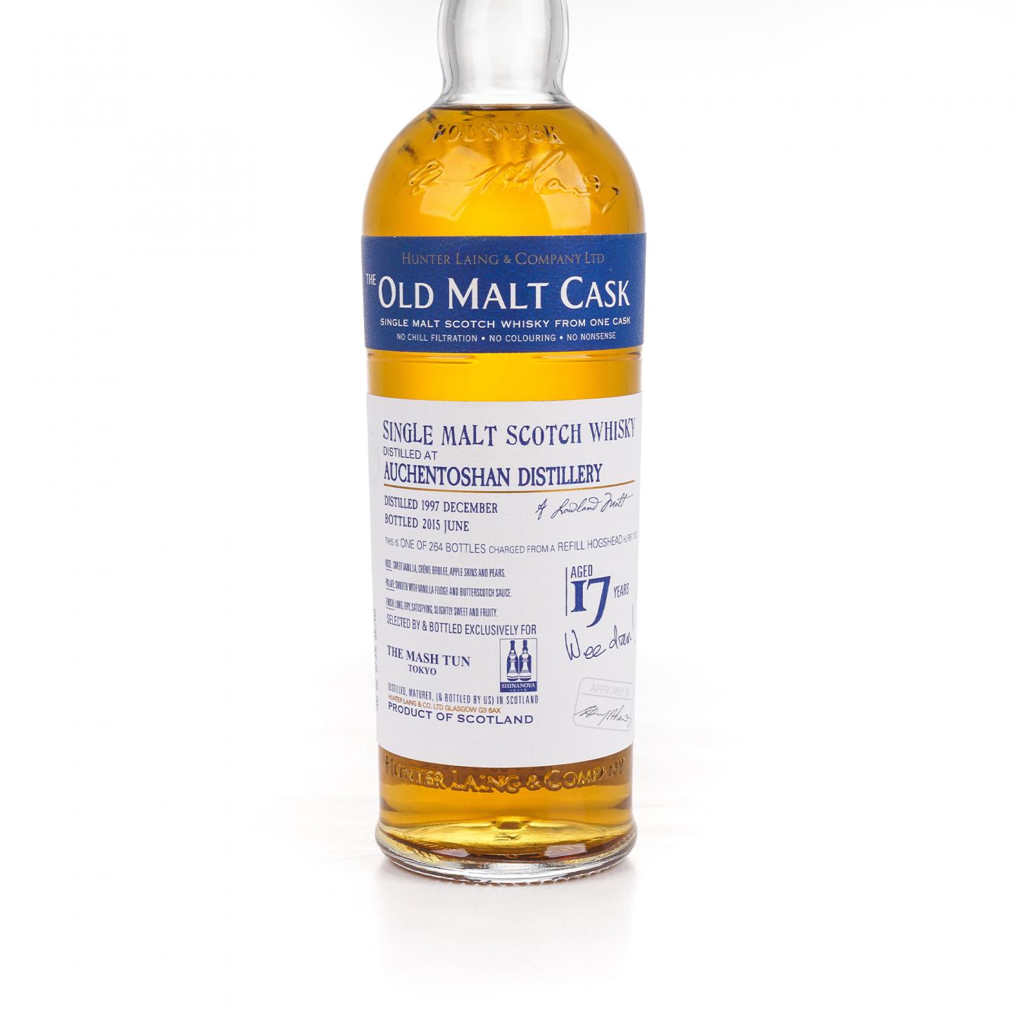 Auchentoshan 欧肯特轩 17年 1997-2015 HL The Old Malt Cask
