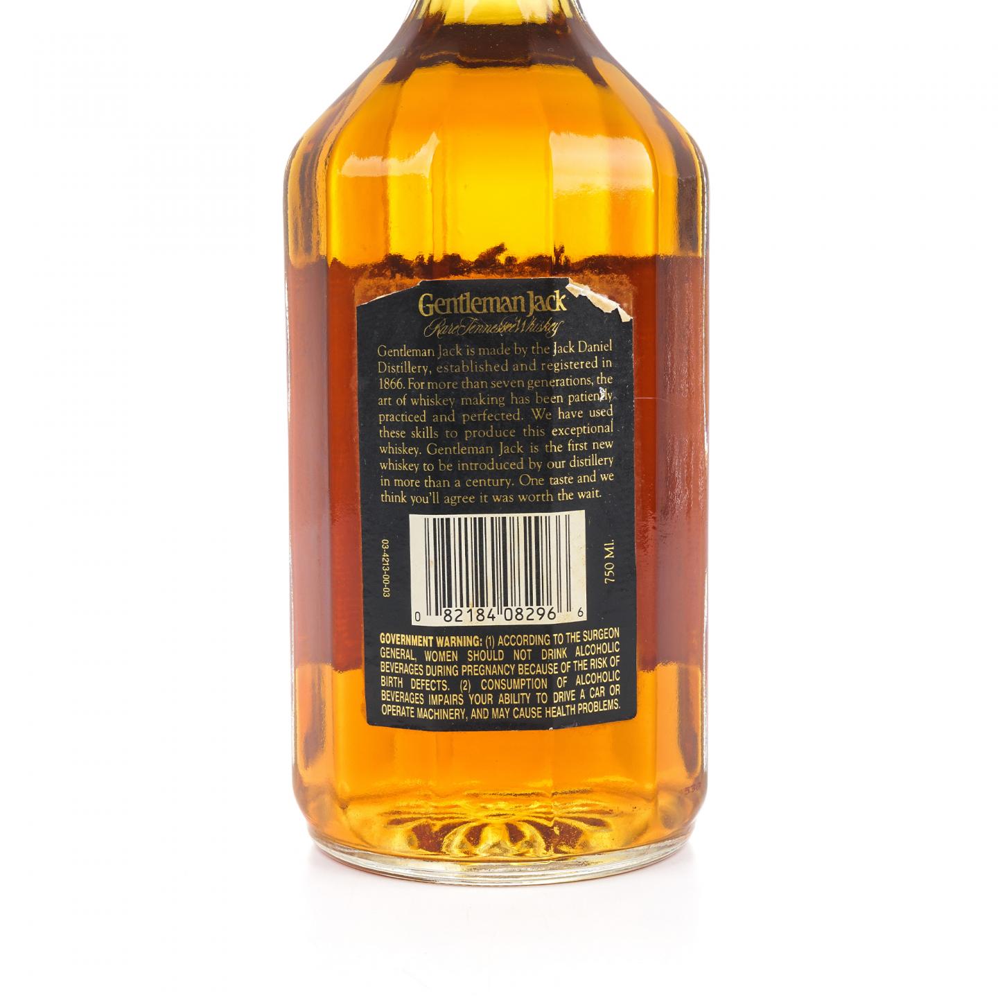 Gentleman Jack 杰克丹尼绅士杰克田纳西威士忌 750ml