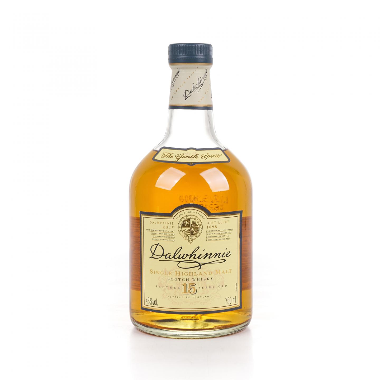 Dalwhinnie 达尔维尼 15年 The Gentle Spirit 750ml