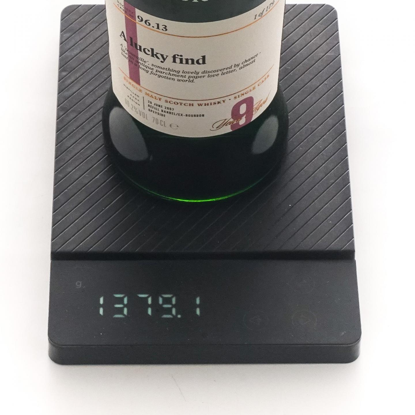 SMWS 96.13 格兰多纳 9年 2007 A lucky find 单桶