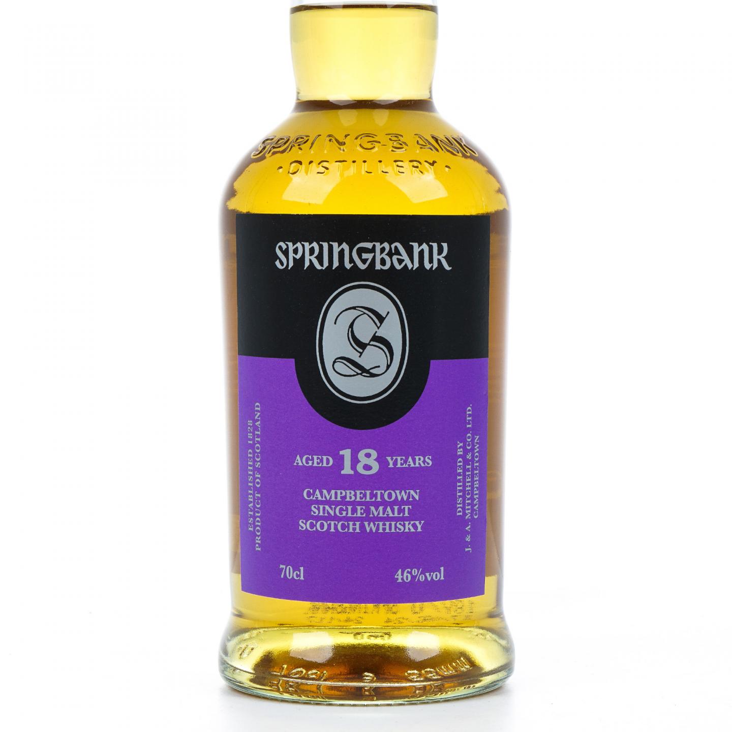 Springbank 云顶 18年 2024版
