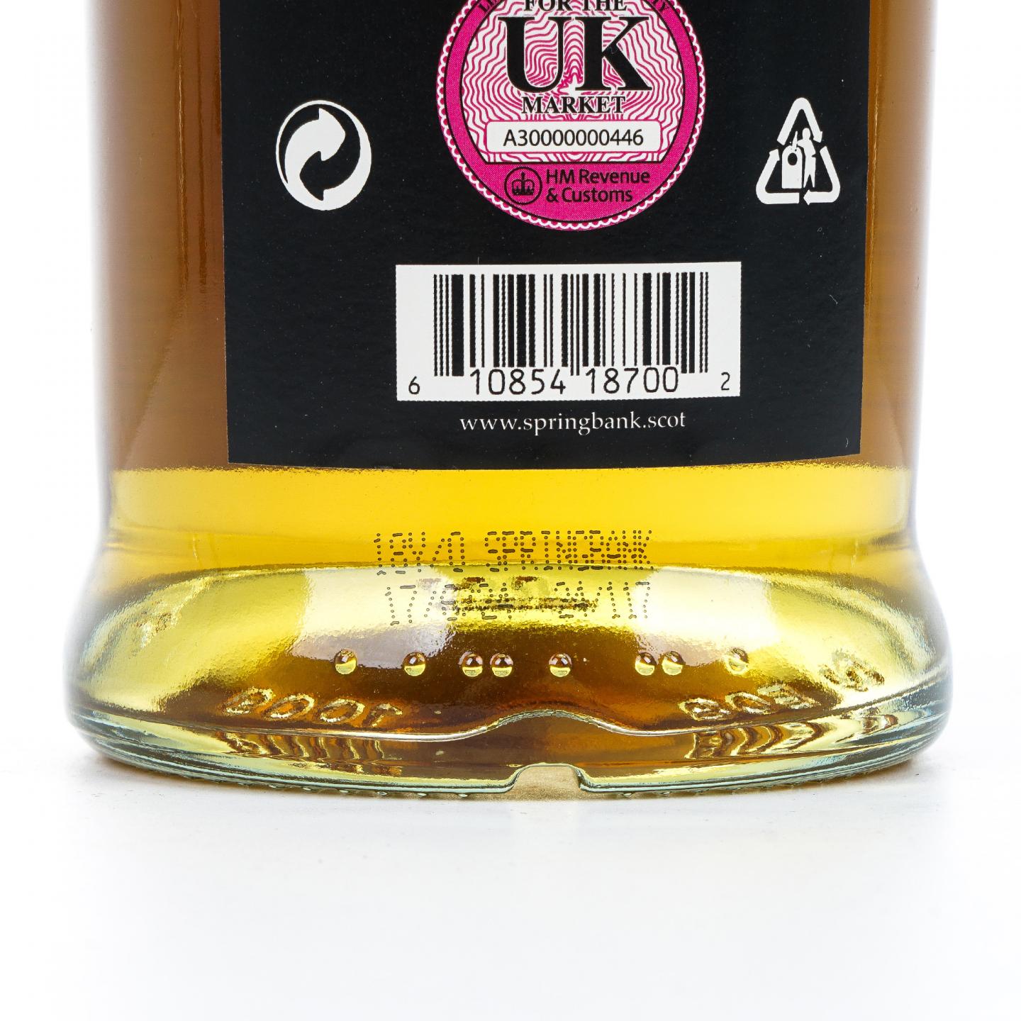 Springbank 云顶 18年 2024版