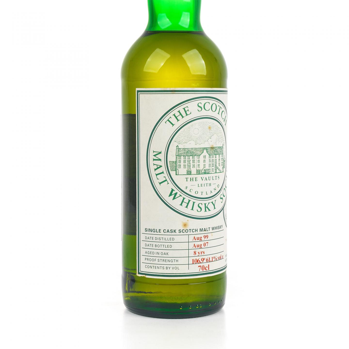 SMWS 44.34 克莱拉奇 8年 1999-2007 单桶