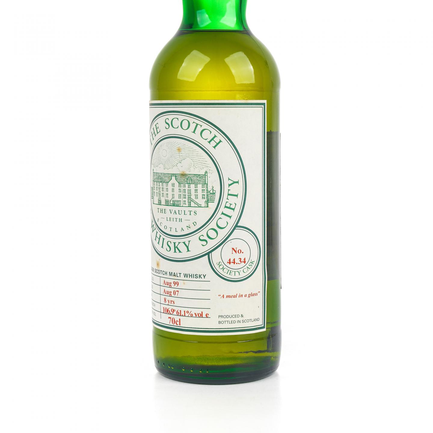 SMWS 44.34 克莱拉奇 8年 1999-2007 单桶