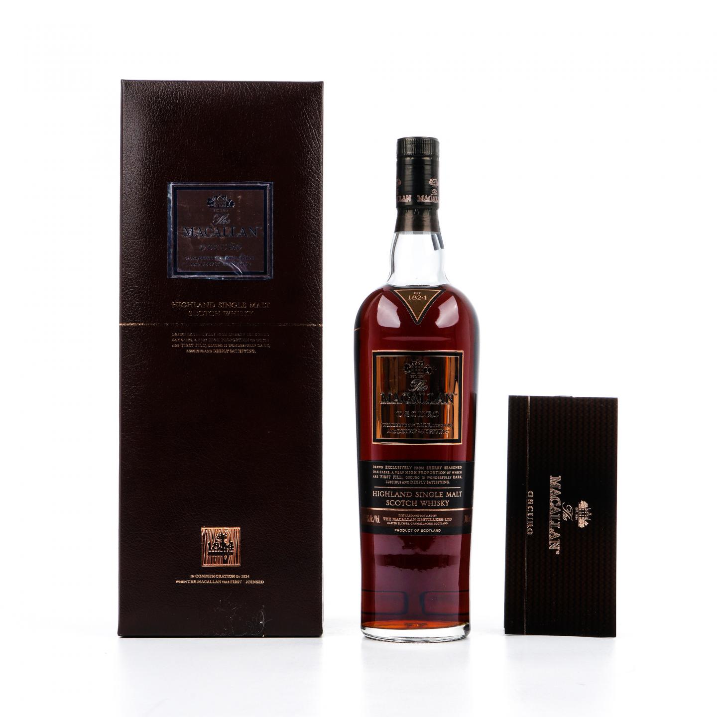 麦卡伦 Oscuro 深棕 1824系列