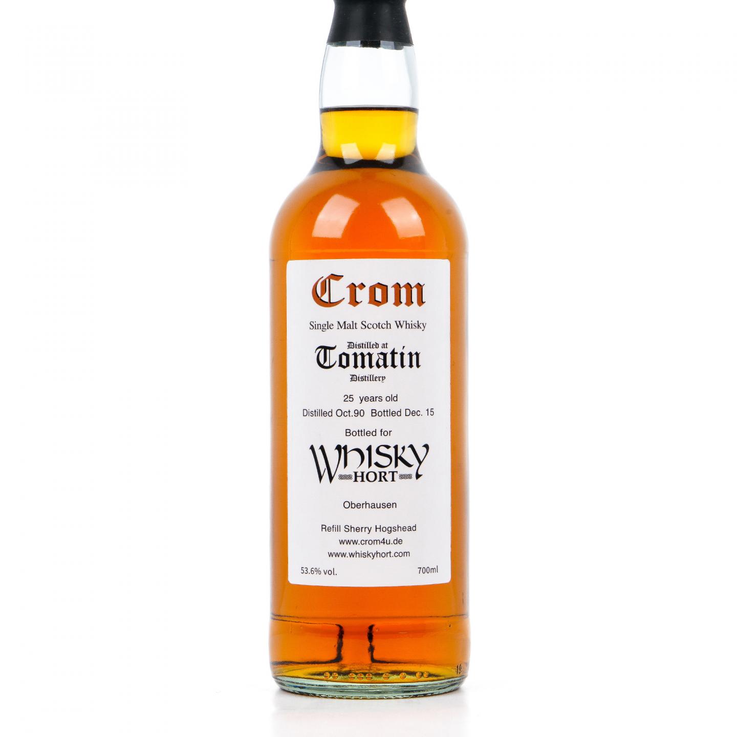 Tomatin 汤马丁 25年 1990-2015 雪莉桶