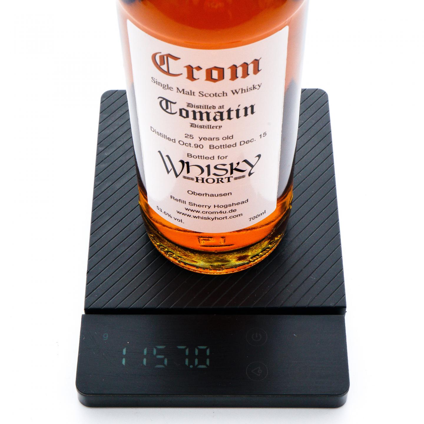 Tomatin 汤马丁 25年 1990-2015 雪莉桶