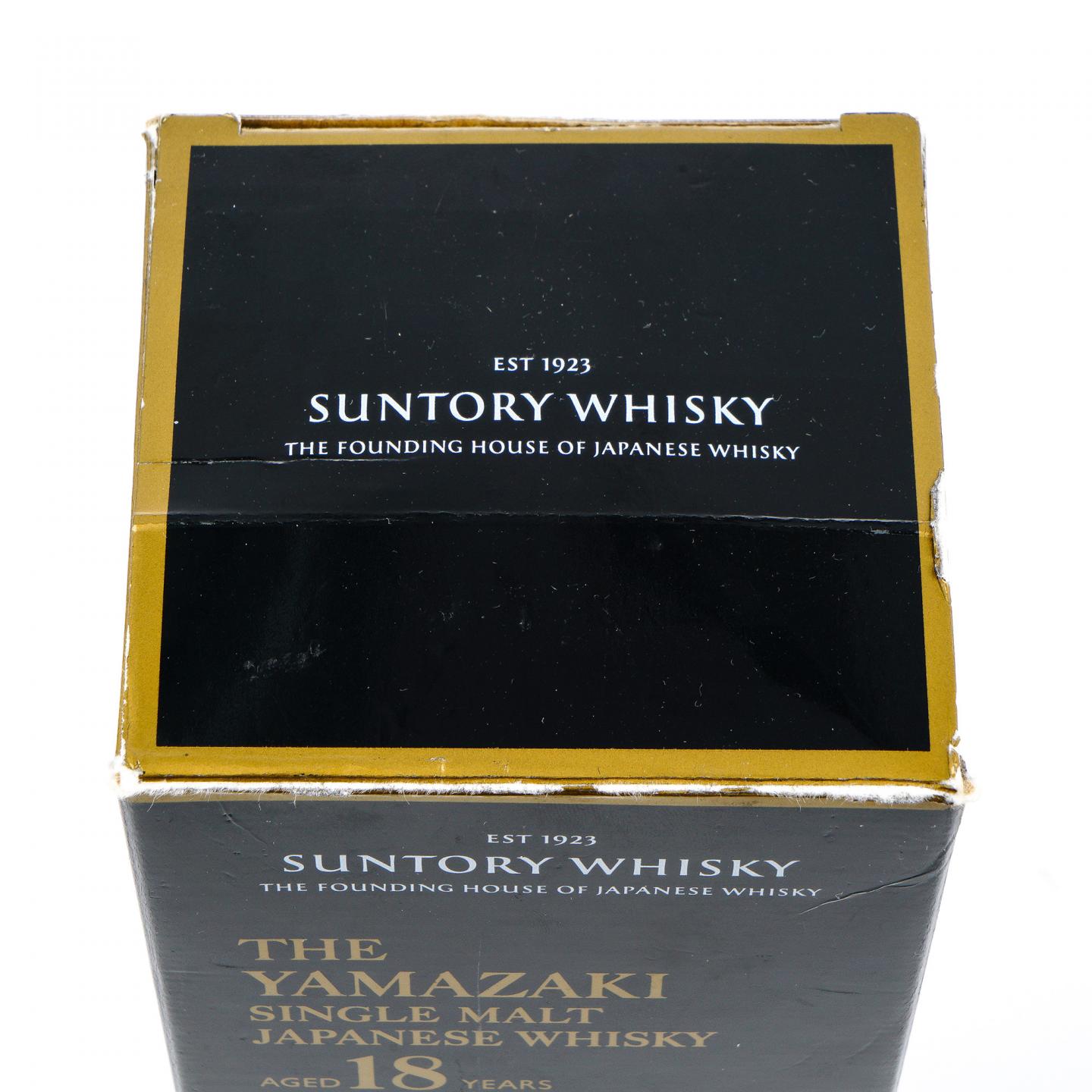 山崎 18年 金字黑标