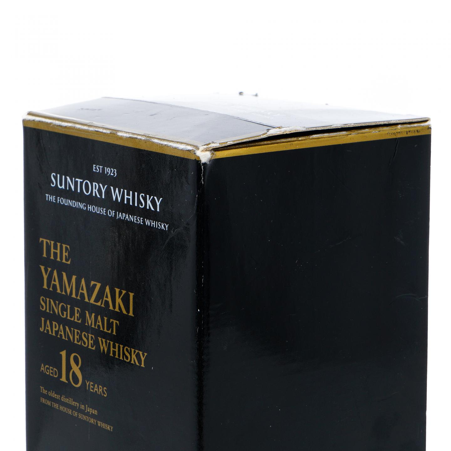 山崎 18年 金字黑标