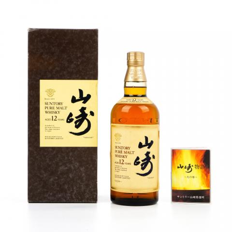 山崎 12年 金花标 Pure Malt 750ML