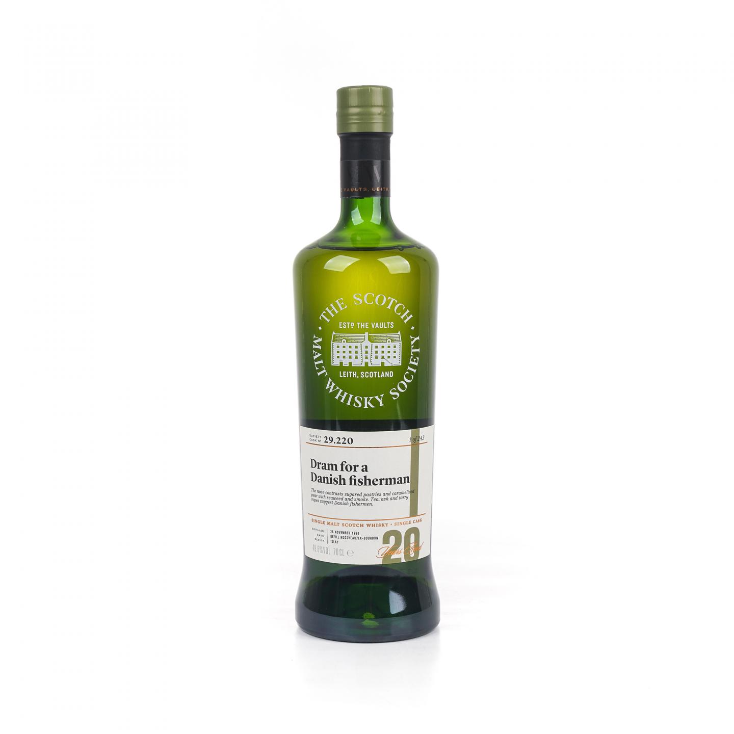 SMWS 29.220 拉弗格 20年 1996 单桶