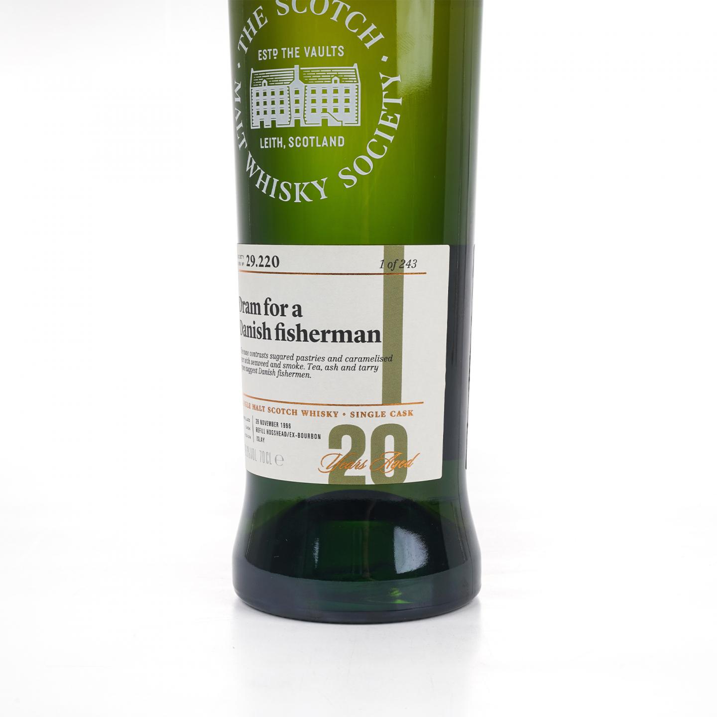 SMWS 29.220 拉弗格 20年 1996 单桶