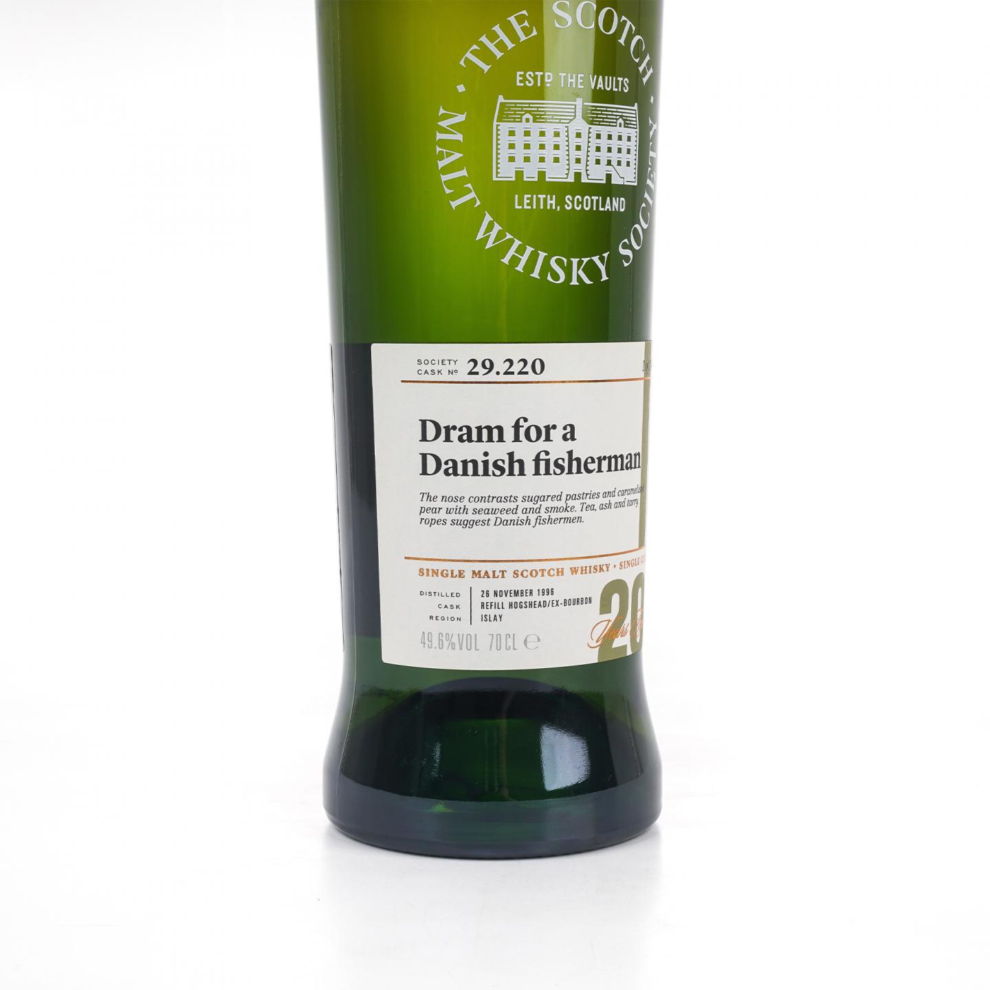 SMWS 29.220 拉弗格 20年 1996 单桶