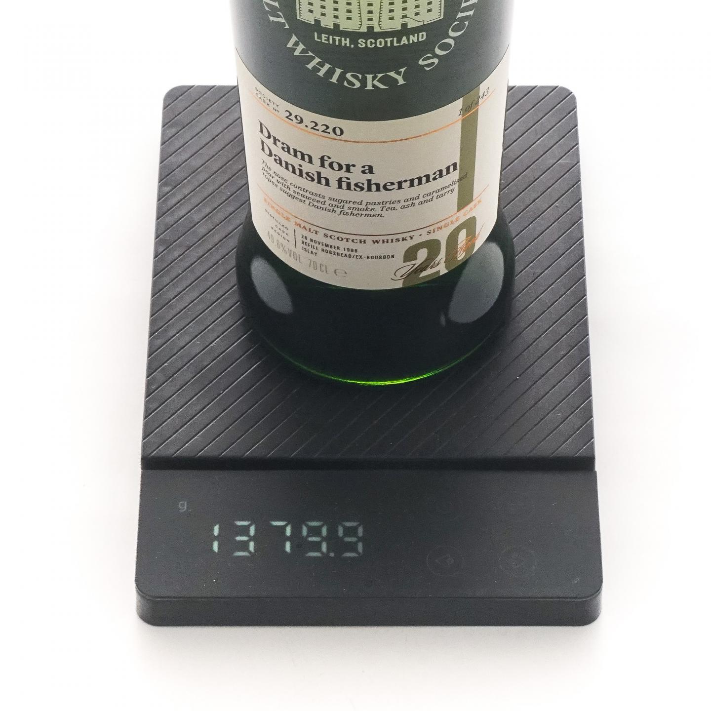 SMWS 29.220 拉弗格 20年 1996 单桶