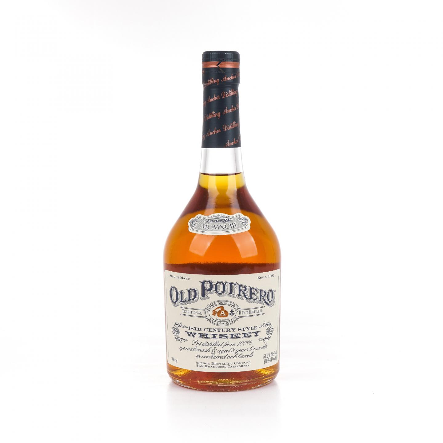 Old Potrero 18世纪风格复刻威士忌 单麦 Anchor Distilling出品