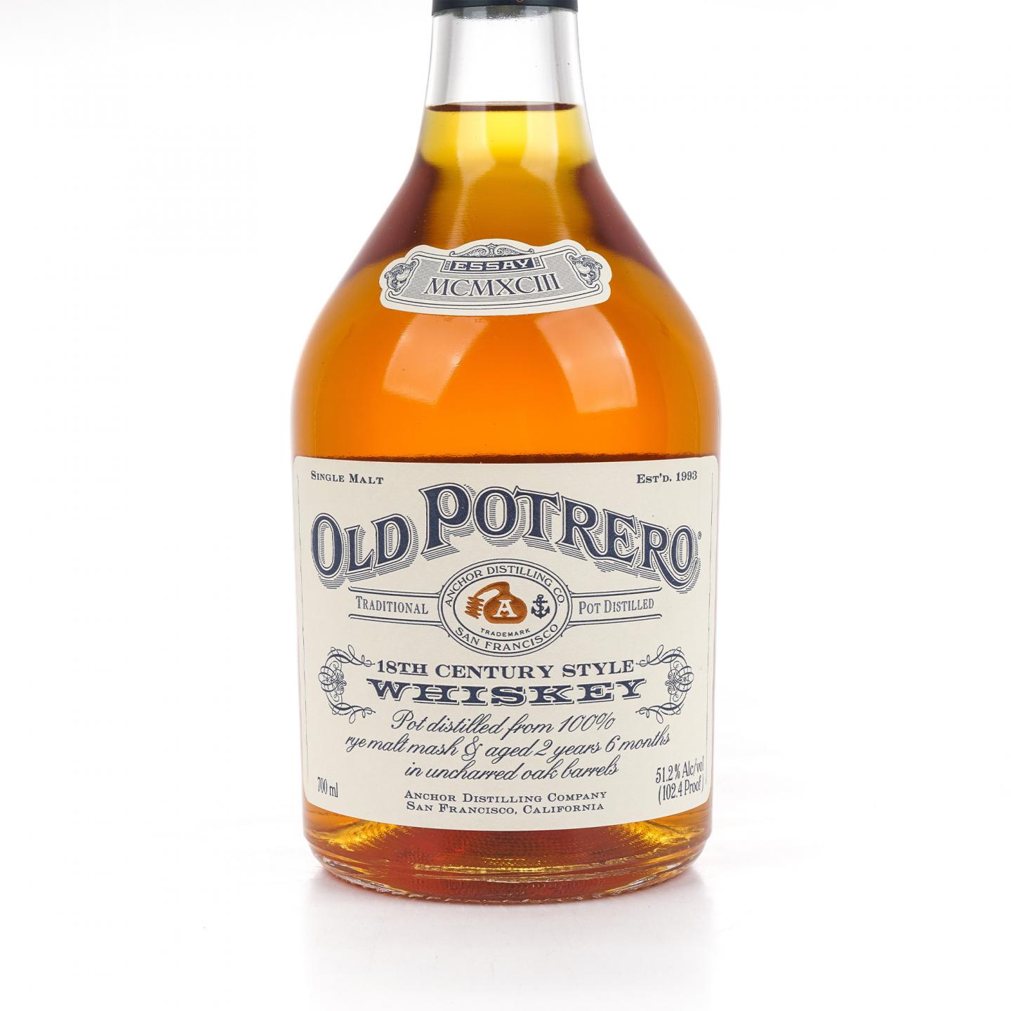 Old Potrero 18世纪风格复刻威士忌 单麦 Anchor Distilling出品