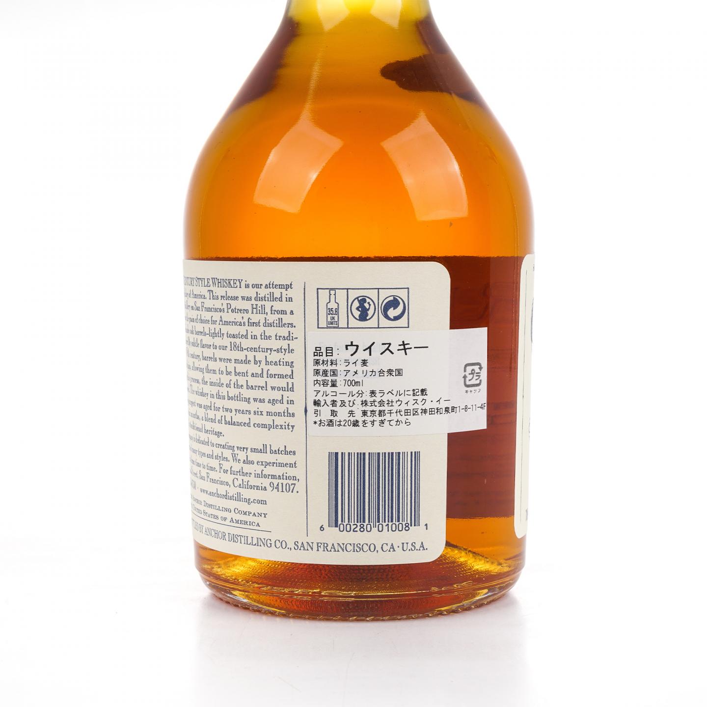Old Potrero 18世纪风格复刻威士忌 单麦 Anchor Distilling出品