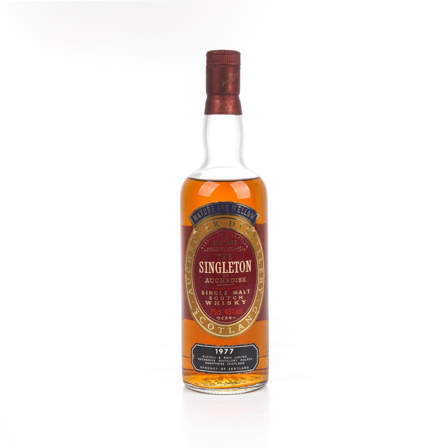 奥克罗斯克 1977-1990 Singleton 750ml