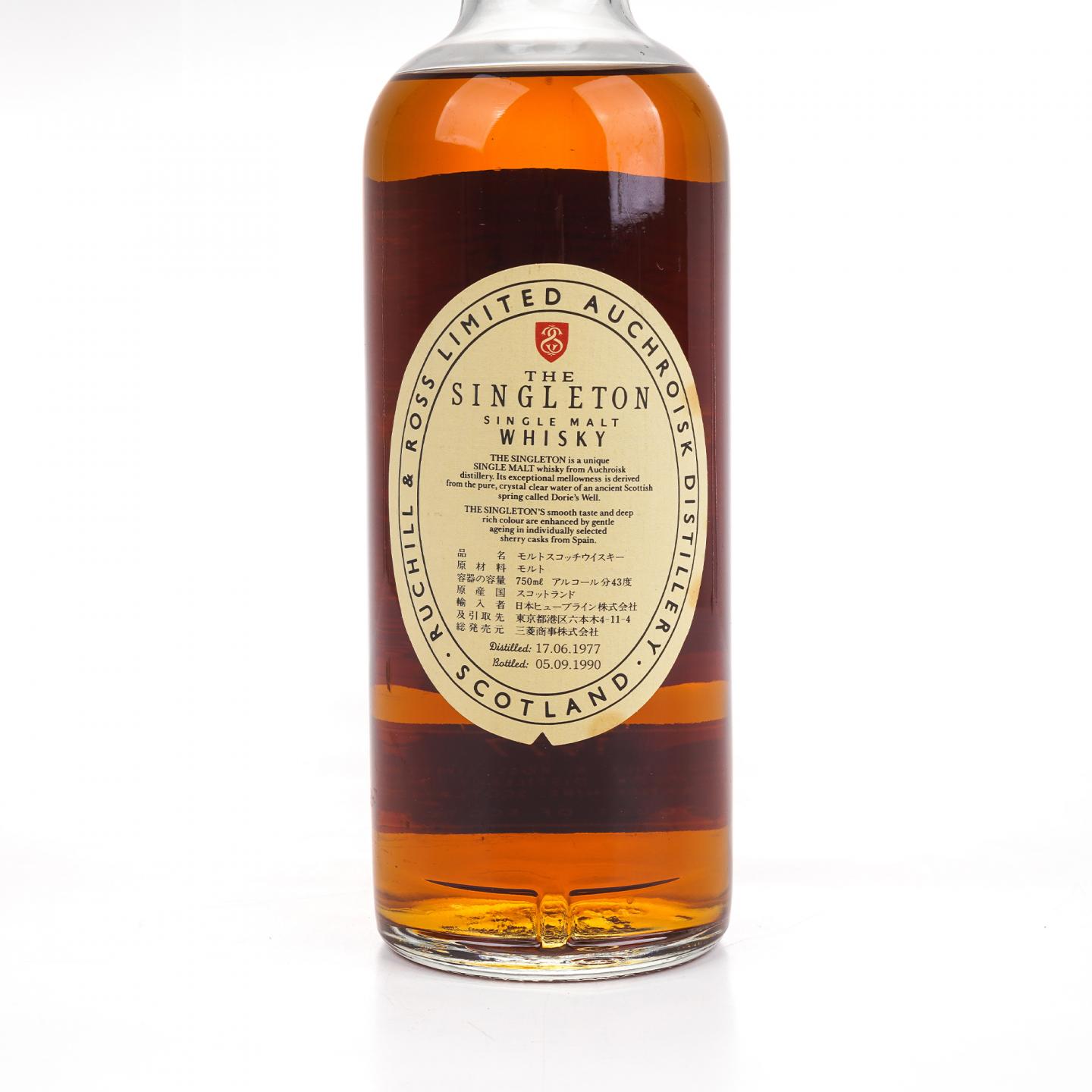 奥克罗斯克 1977-1990 Singleton 750ml