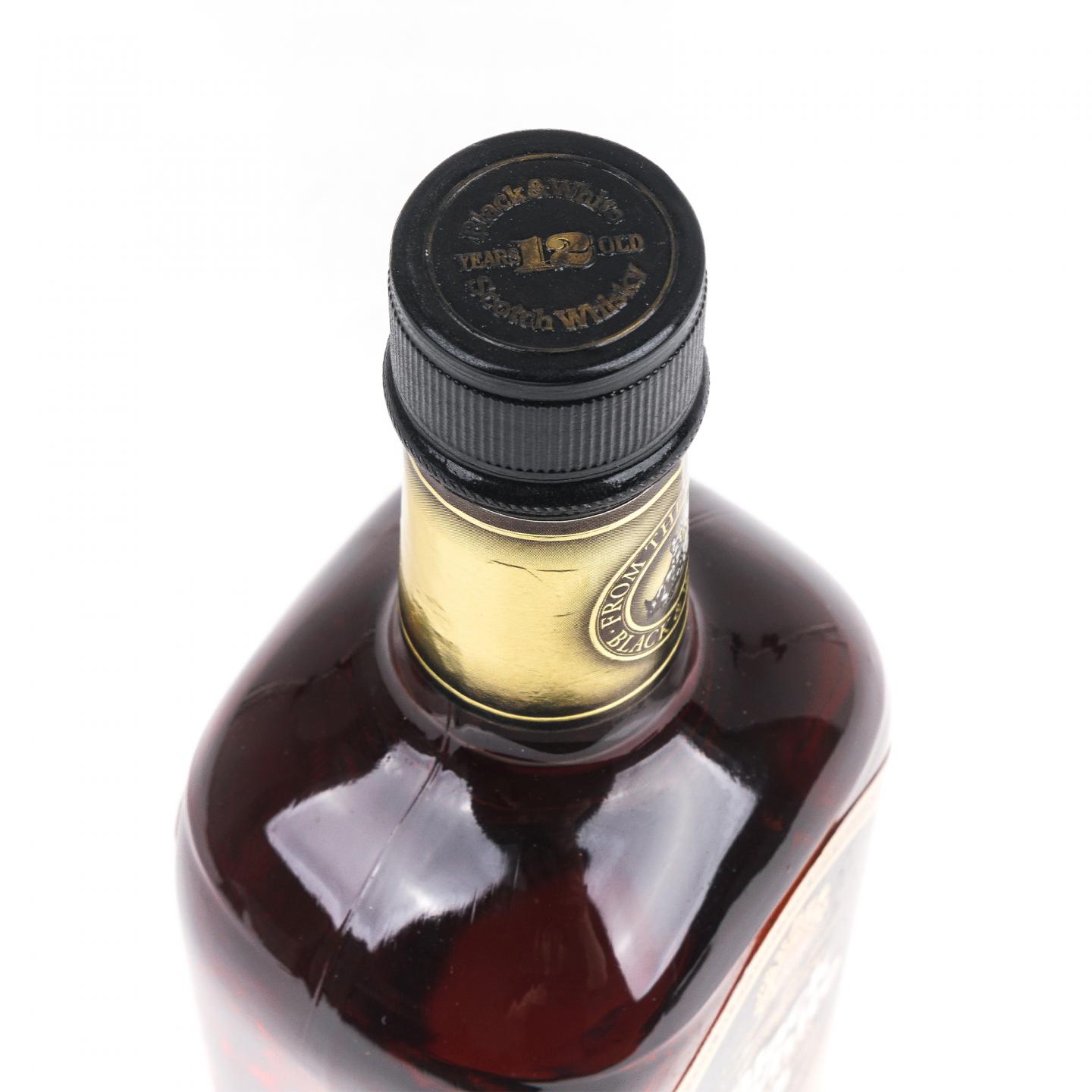 Black & White 黑白狗 12年 特级 调和 日本限定版 750ml