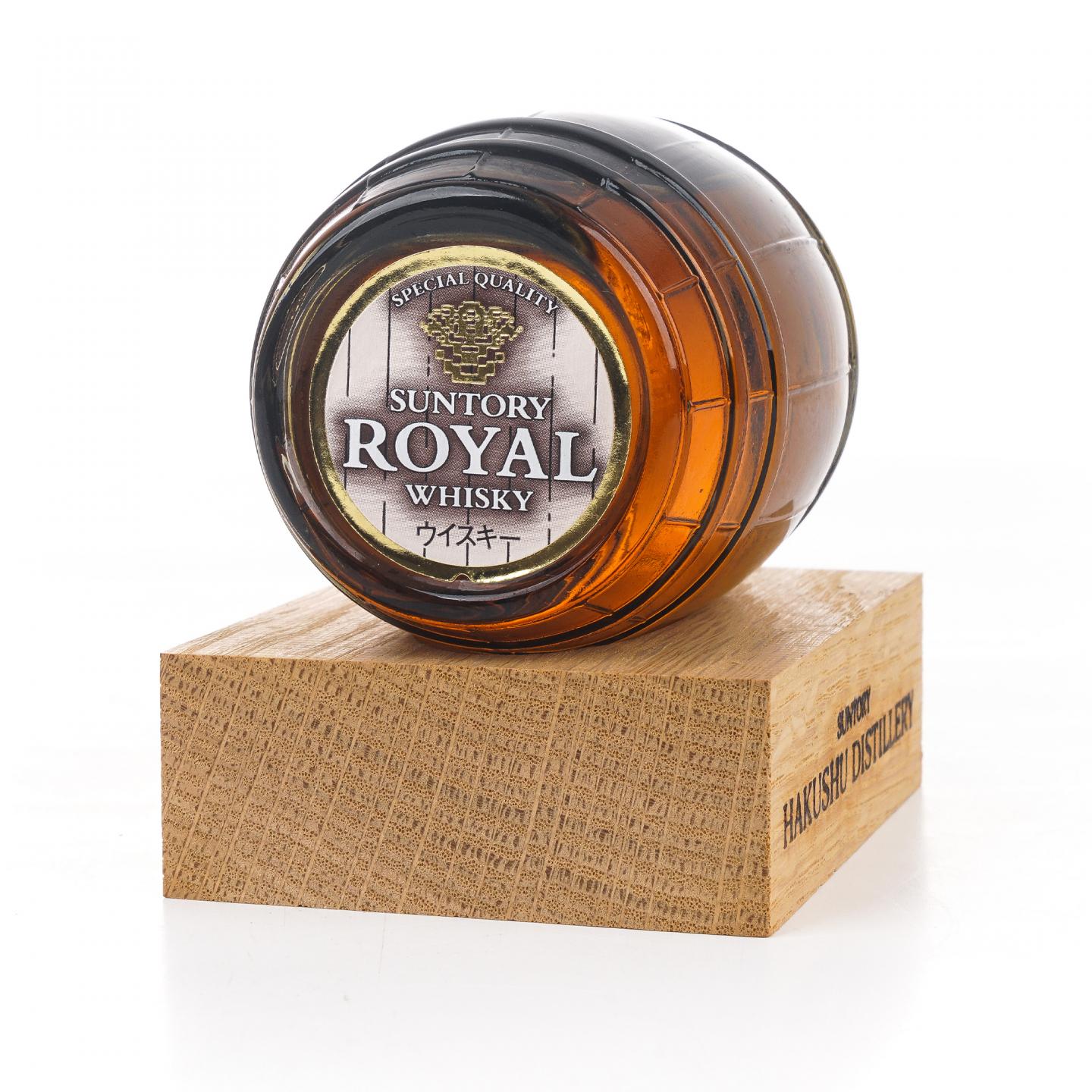 【酒版】三得利 Royal Special Quality 金花标 小酒桶 150ml