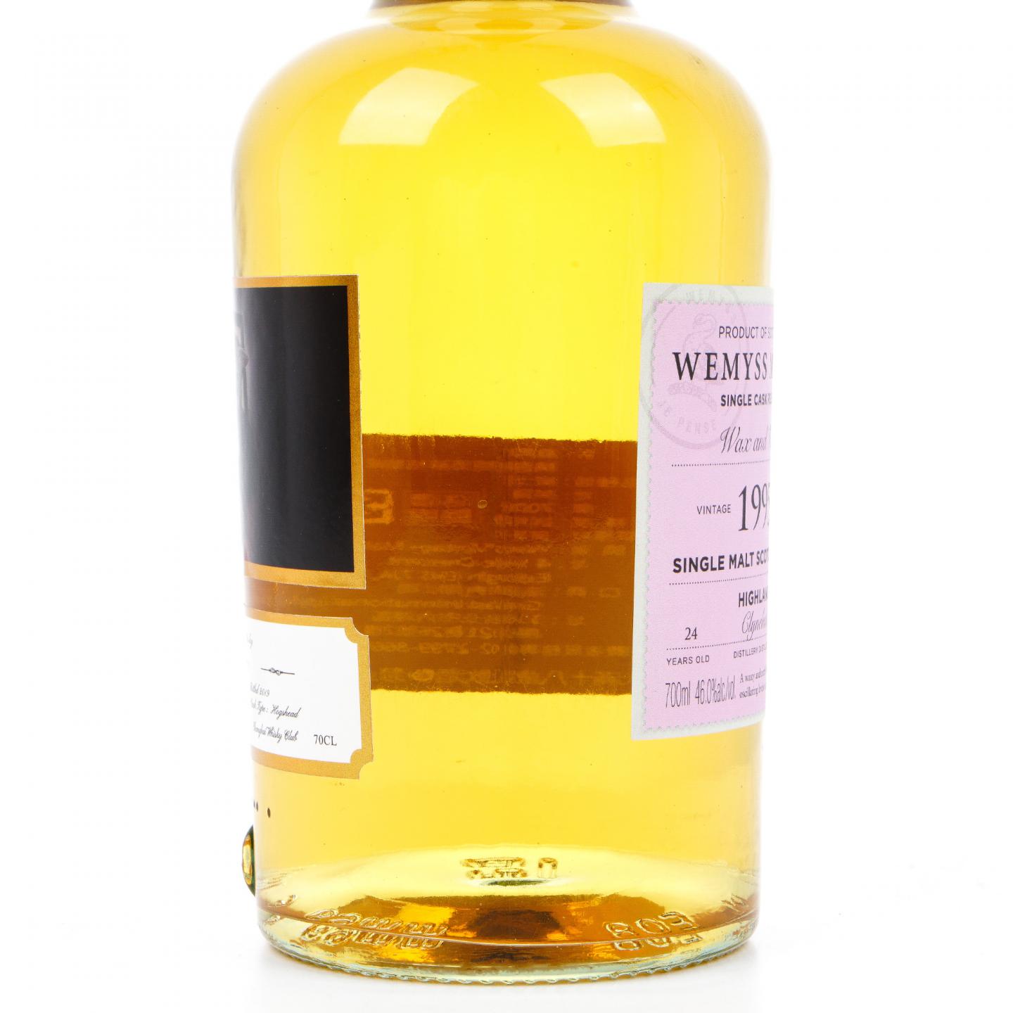 Clynelish 克里尼利基 24年 1995-2019 单桶 Wemyss Malts