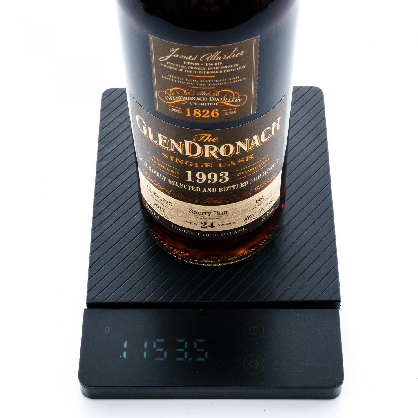 格兰多纳 24年 1993-2017 雪莉单桶#663