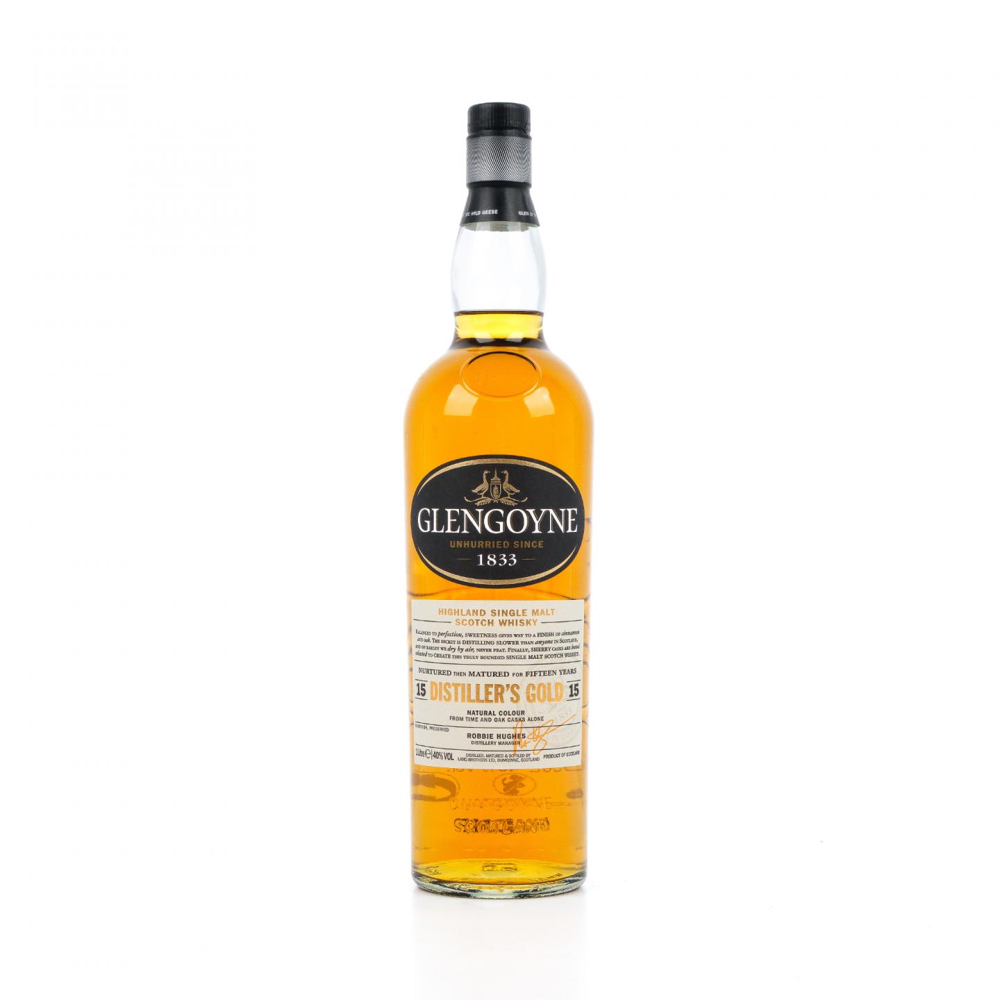 Glengoyne 格兰哥尼 15年 Distiller's Gold 1升装