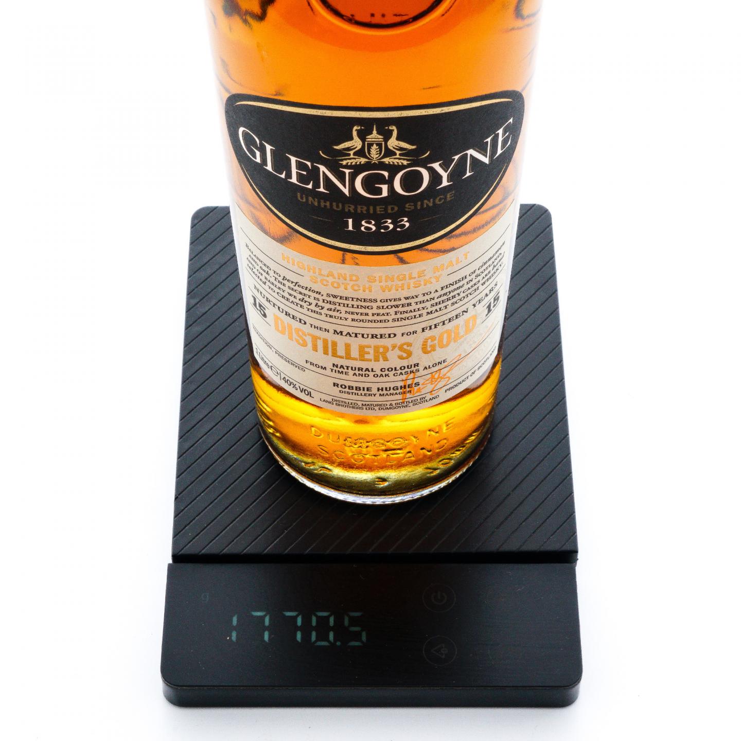 Glengoyne 格兰哥尼 15年 Distiller's Gold 1升装