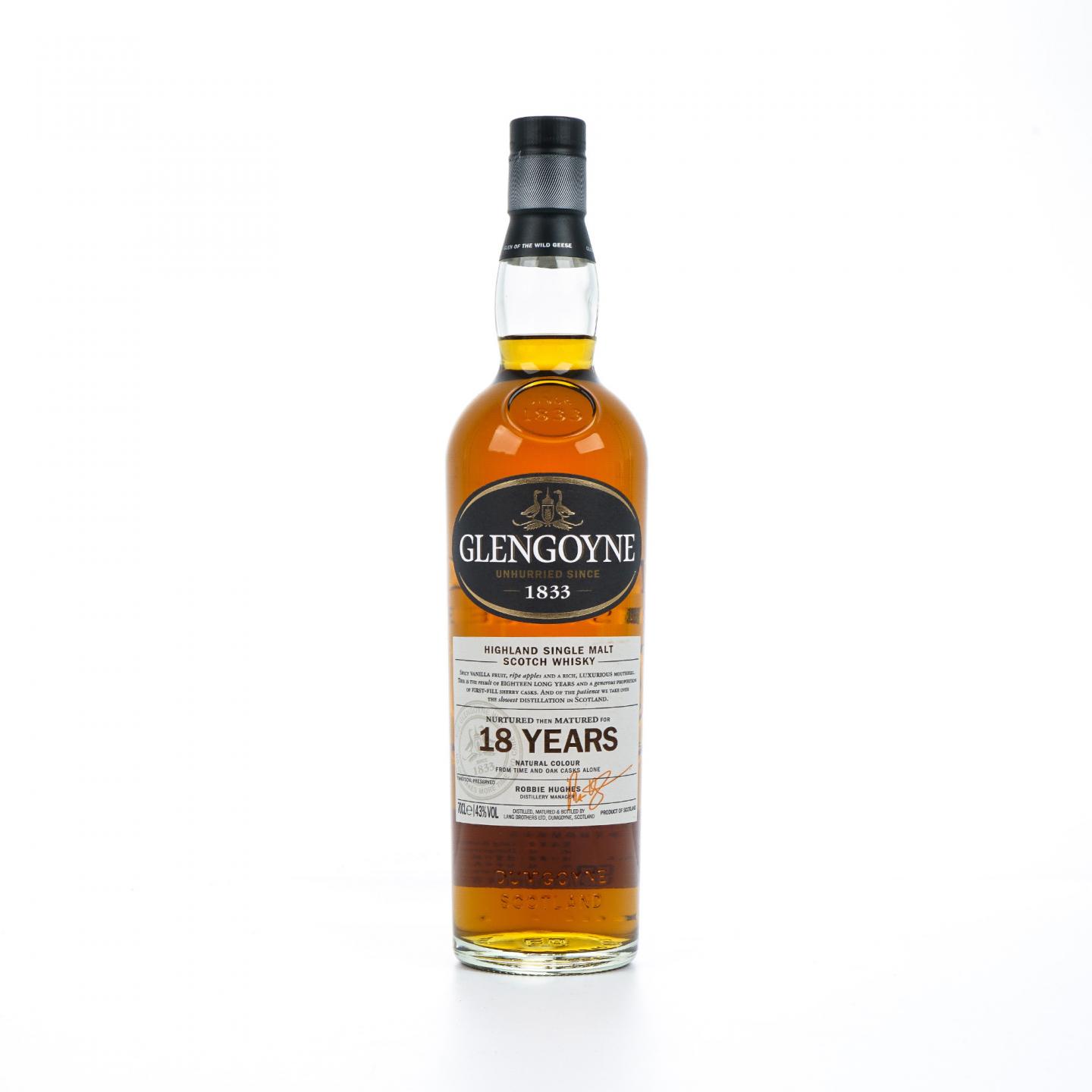 Glengoyne 格兰哥尼 18年 单一麦芽威士忌 43%Vol.
