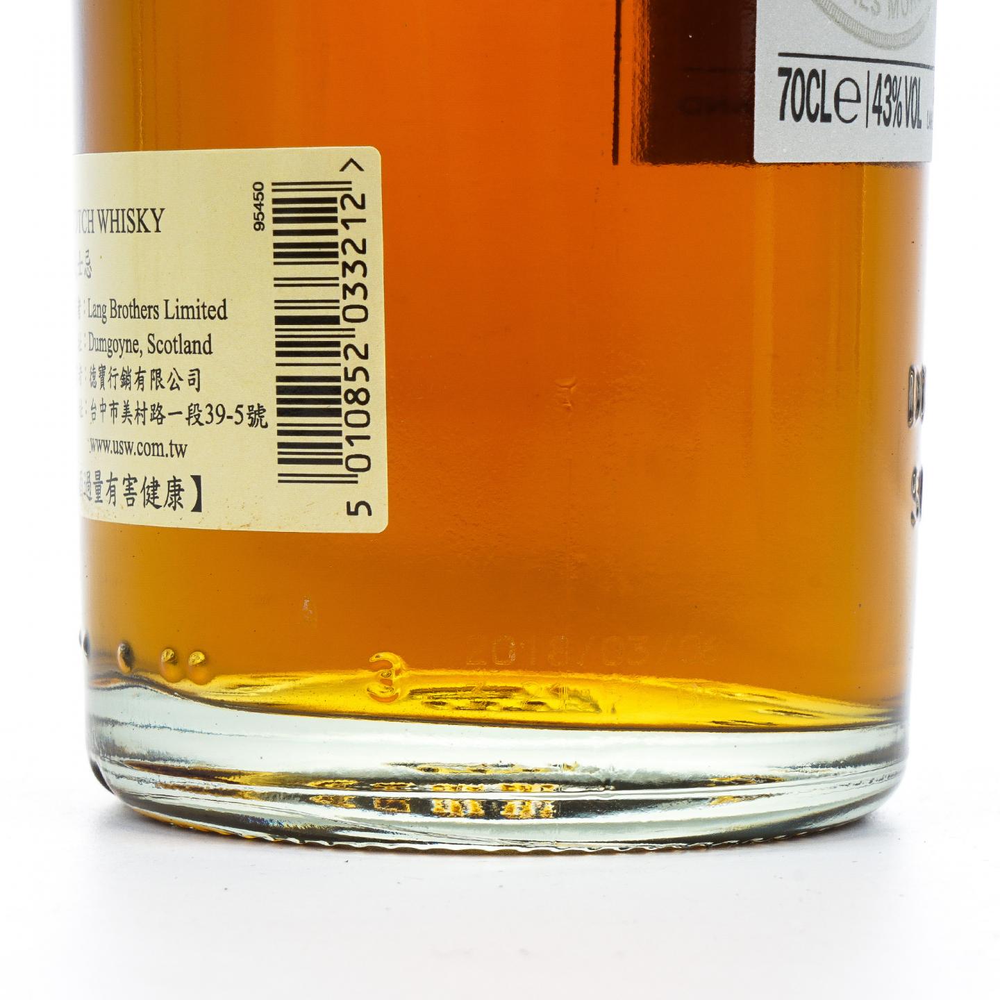 Glengoyne 格兰哥尼 18年 单一麦芽威士忌 43%Vol.