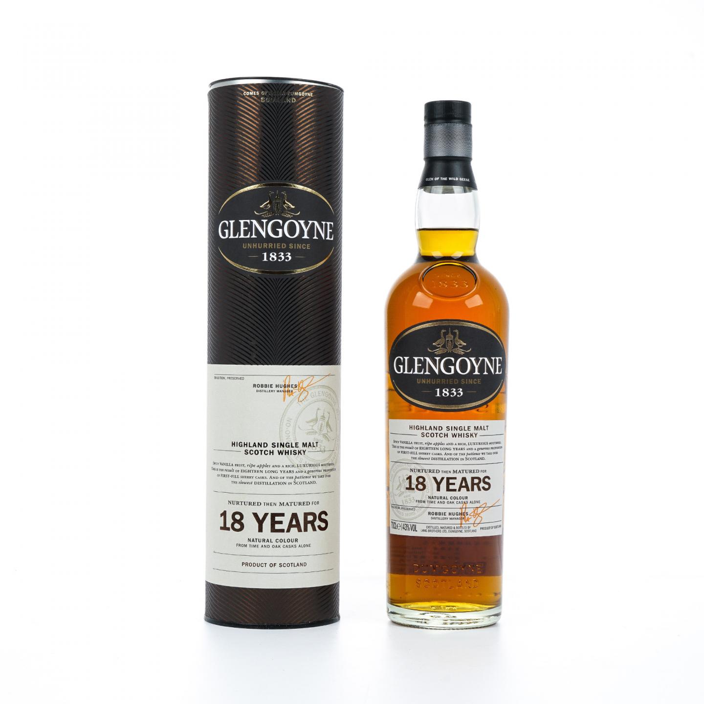 Glengoyne 格兰哥尼 18年 43%Vol.