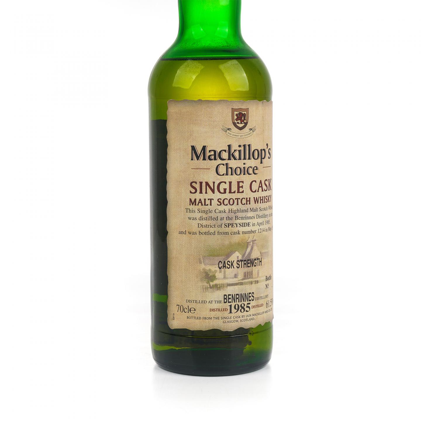 本利林 1985-1999 单桶 桶强 Mackillop's Choice
