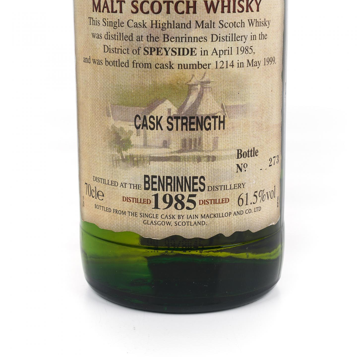 本利林 1985-1999 单桶 桶强 Mackillop's Choice