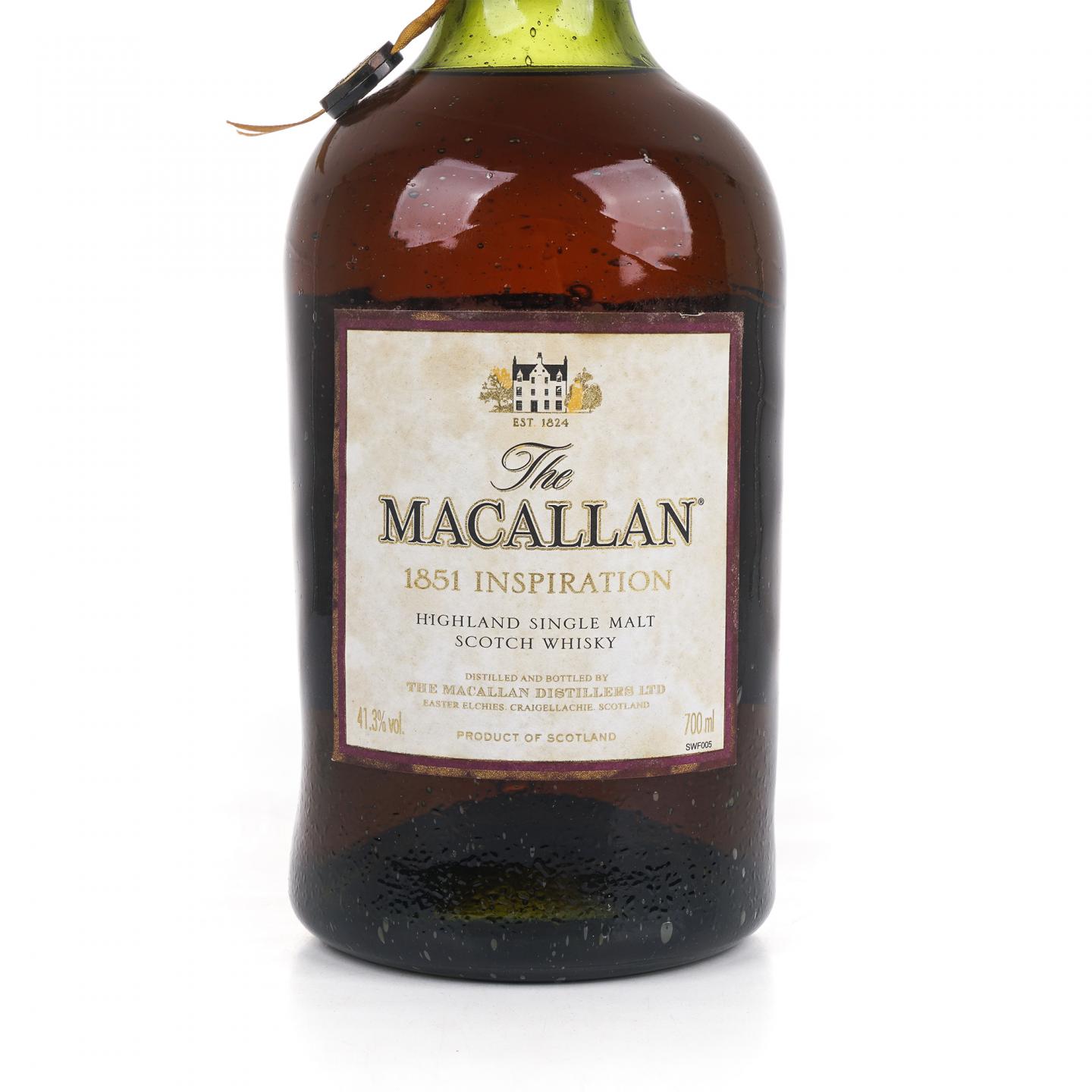 Macallan 麦卡伦 1851 Inspiration 灵感限量版 41.3%