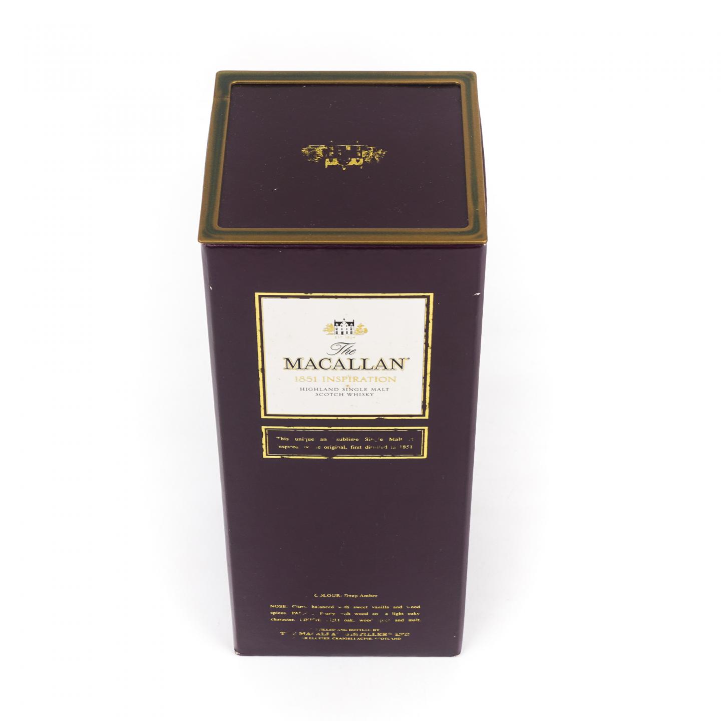 Macallan 麦卡伦 1851 Inspiration 灵感限量版 41.3%