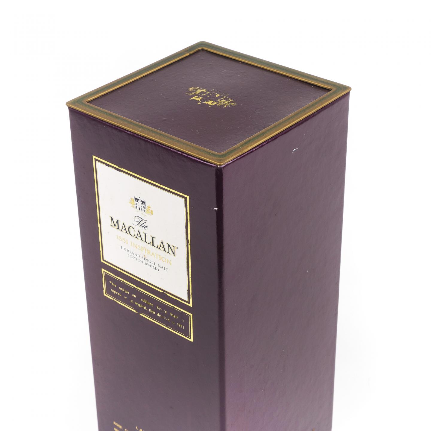 Macallan 麦卡伦 1851 Inspiration 灵感限量版 41.3%