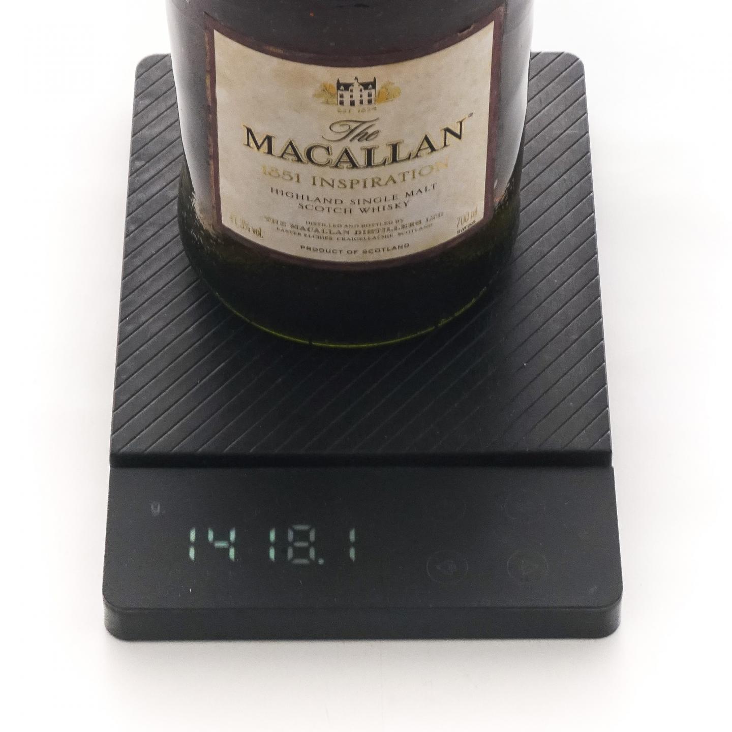 Macallan 麦卡伦 1851 Inspiration 灵感限量版 41.3%