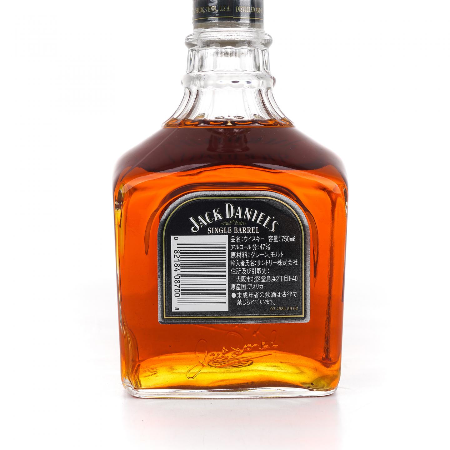 Jack Daniel's 杰克丹尼 田纳西威士忌 单桶 750ml