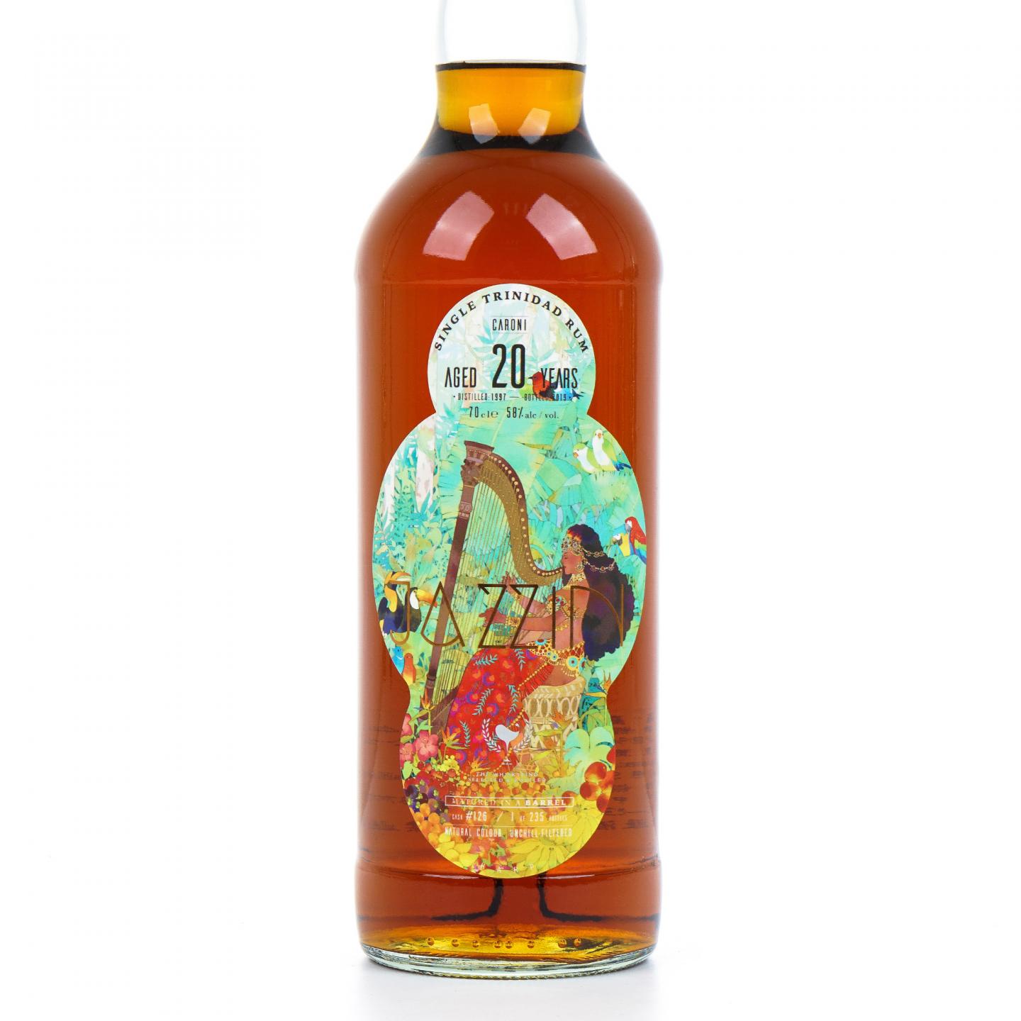 Caroni 20年 1997-2019 朗姆酒 Jazzin 竖琴