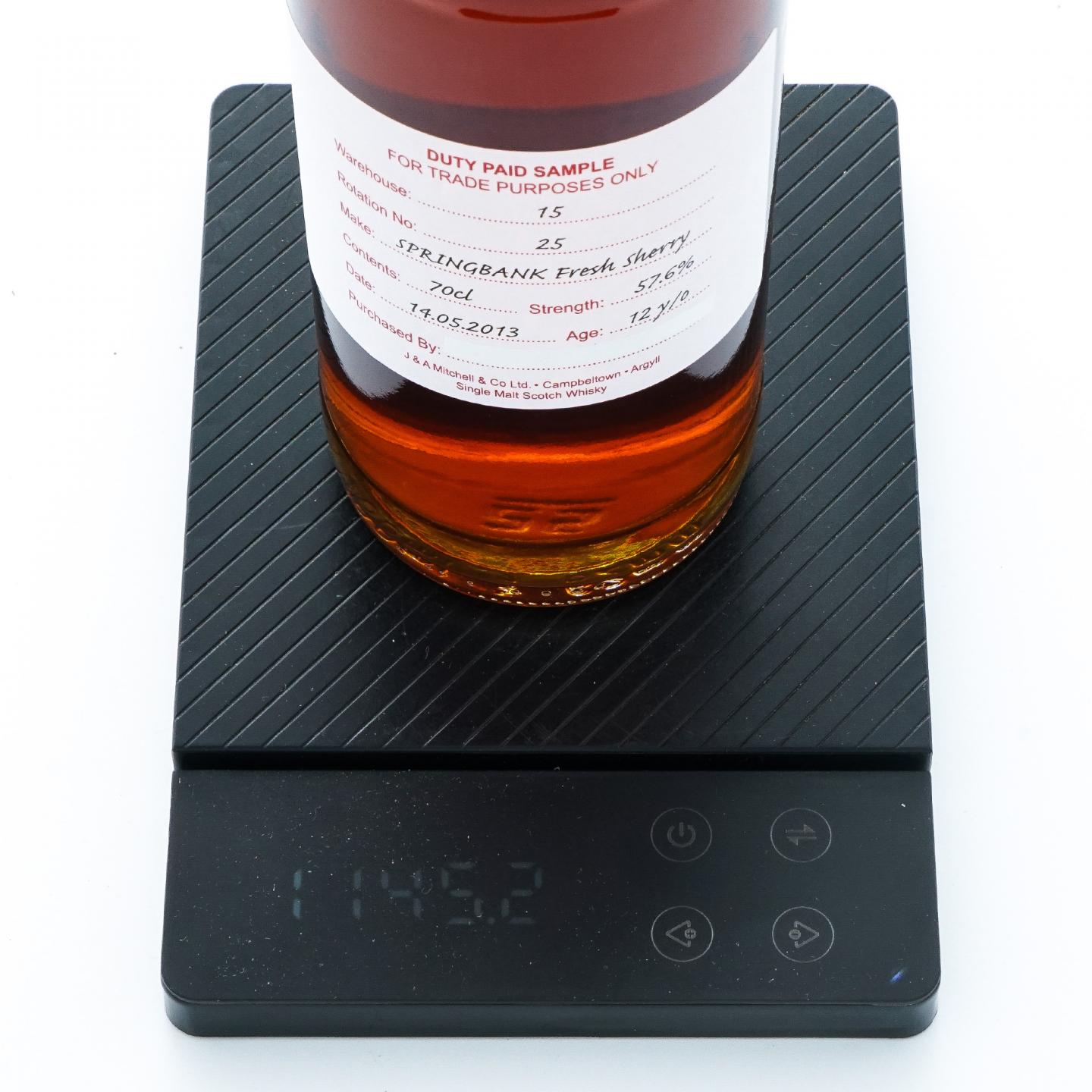 Springbank 云顶 12年 2013 完税瓶